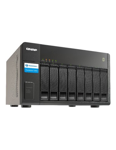 QNAP TX-800P array di dischi Nero