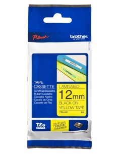 Brother TZE631 nastro per etichettatrice Nero su giallo TZe