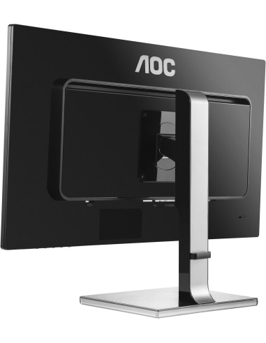 AOC 77 Series U2777PQU Monitor PC 68,6 cm (27") 3840 x 2160 Pixel 4K Ultra HD LED Nero, Argento