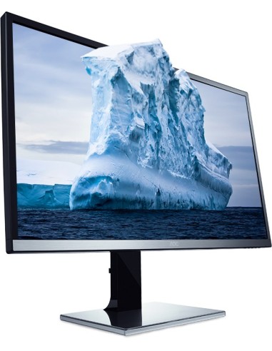 AOC 77 Series U3277PWQU Monitor PC 81,3 cm (32") 3840 x 2160 Pixel 4K Ultra HD LCD Nero, Argento