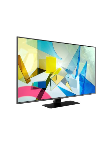 Samsung Series 8 QE49Q80TAT 124,5 cm (49") 4K Ultra HD Smart TV Wi-Fi Nero, Argento