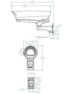 Sony UNI-ORBC6 security cameras mounts & housings Custodia e supporto 2