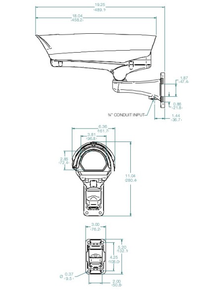 Sony UNI-ORBC6 security cameras mounts & housings Custodia e supporto