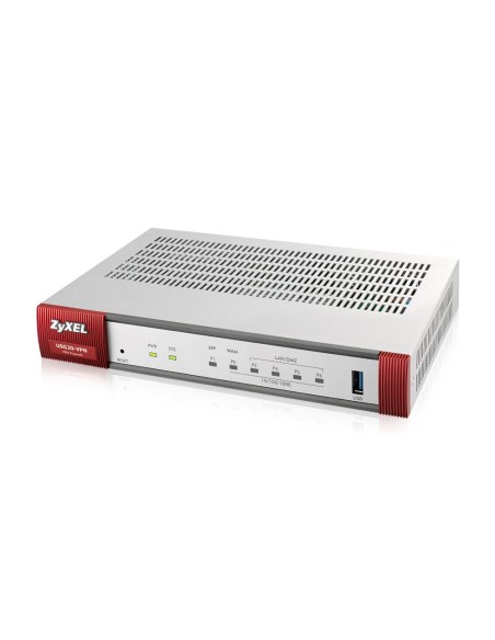Zyxel ZyWALL USG20-VPN-EU0101F router cablato Gigabit Ethernet Grigio, Rosso