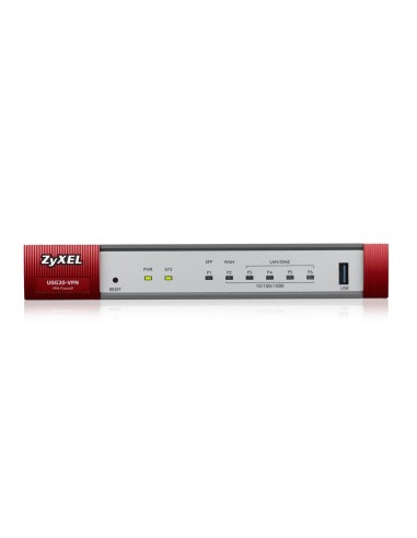 Zyxel ZyWALL USG20-VPN-EU0101F router cablato Gigabit Ethernet Grigio, Rosso