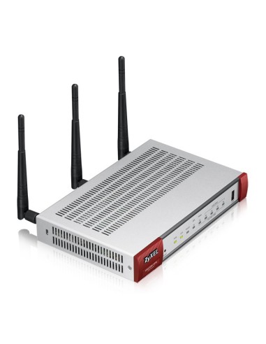 Zyxel USG20W-VPN-EU0101F router wireless Gigabit Ethernet Dual-band (2.4 GHz 5 GHz) 4G Grigio, Rosso