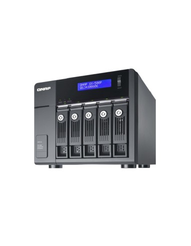 QNAP UX-500P contenitore di unità di archiviazione Box esterno HDD Nero 2.5 3.5"