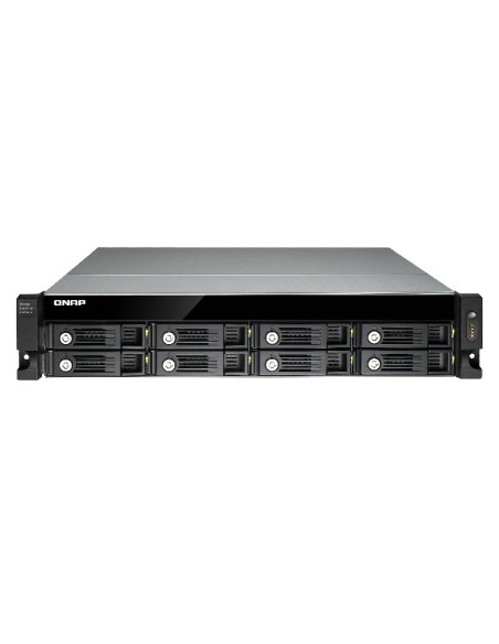 QNAP UX-800U-RP array di dischi Nero