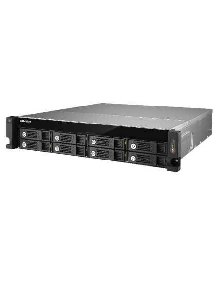 QNAP UX-800U-RP array di dischi Nero