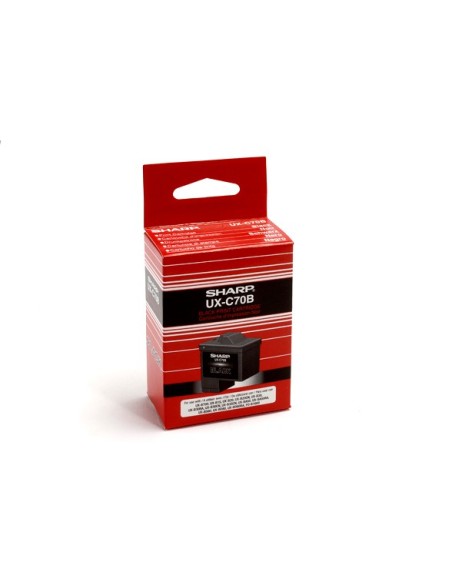 Sharp UXC70B cartuccia d'inchiostro Originale Nero