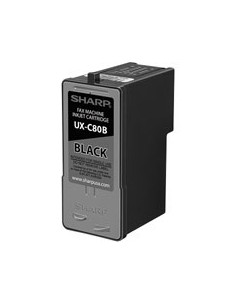 Sharp UX-C80B cartuccia d'inchiostro Originale Nero