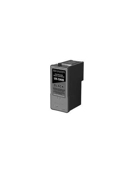 Sharp UX-C80B cartuccia d'inchiostro Originale Nero