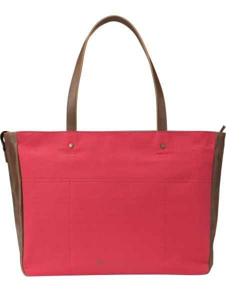HP 14 Red Brown Women Canvas Tote