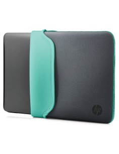 HP V5C29AA borsa per notebook 35,6 cm (14") Custodia a tasca Verde, Grigio