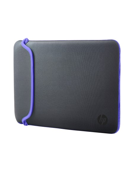 HP 15.6 Gray Purple Neoprene Sleeve
