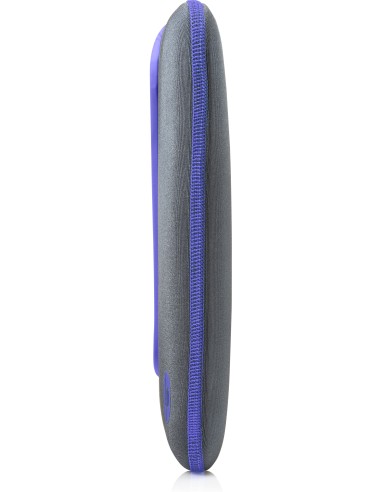 HP 15.6 Gray Purple Neoprene Sleeve