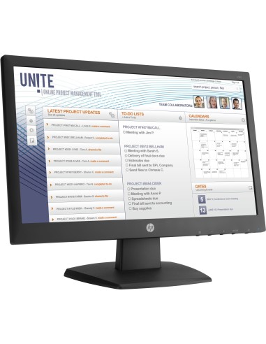 HP V197 47 cm (18.5") 1366 x 768 Pixel WXGA LED Nero