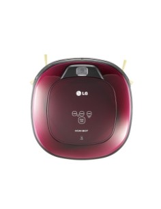 LG VR64701LVMP aspirapolvere robot 0,6 L Senza sacchetto Rosso