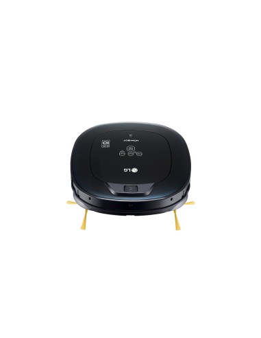 LG VR65710LVMP aspirapolvere robot 0,6 L Senza sacchetto Nero