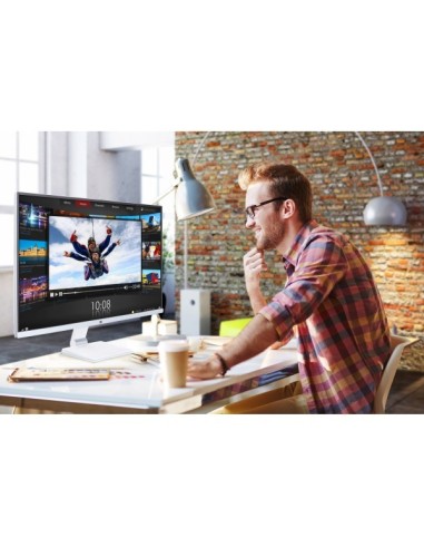 Viewsonic VX Series VX2778-SMHD LED display 68,6 cm (27") 2560 x 1440 Pixel Quad HD Nero, Argento