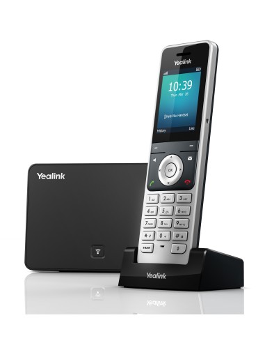 Yealink SIP-W56P telefono IP Nero, Argento 5 linee LCD