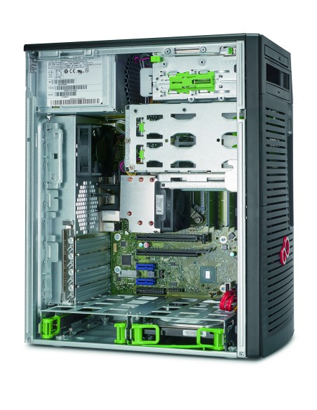 Fujitsu CELSIUS W570power+ DDR4-SDRAM i7-7700 Desktop Intel® Core™ i7 8 GB 1000 GB HDD Windows 10 Pro Nero