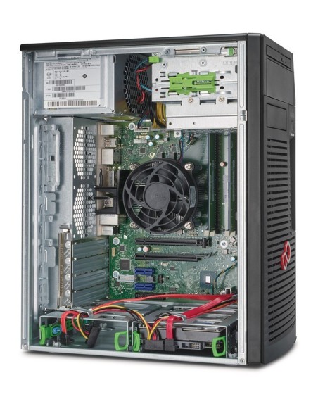 Fujitsu CELSIUS W570 DDR4-SDRAM E3-1230V6 Desktop Intel® Xeon® E3 v6 16 GB 512 GB SSD Windows 10 Pro Stazione di lavoro Nero,