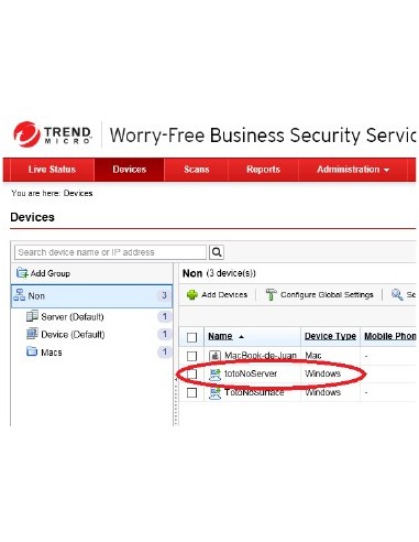Trend Micro Worry-Free Business Security Services 101-250U 1Y Istruzione (EDU) 1 anno i