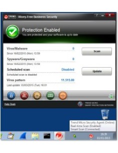 Trend Micro Worry-Free Business Security Services 101-250U 1Y Governativa (GOV) 1 anno i 2