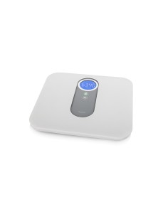 Topcom WG-2495 bilance pesapersone Quadrato Grigio, Bianco Bilancia pesapersone elettronica