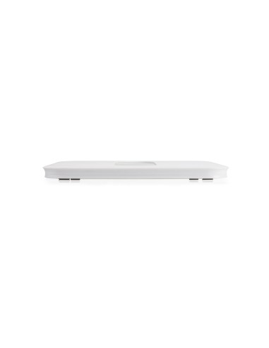 Topcom WG-2495 bilance pesapersone Quadrato Grigio, Bianco Bilancia pesapersone elettronica