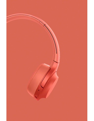 Sony WH-H800 Cuffie Con cavo e senza cavo A Padiglione Musica e Chiamate Bluetooth Rosso