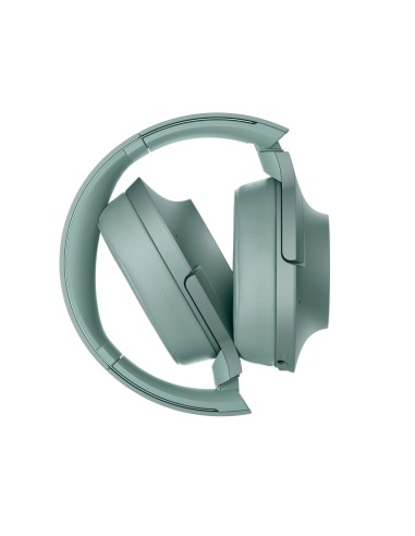Sony h.ear on 2 Wireless NC Cuffie Con cavo e senza cavo A Padiglione Musica e Chiamate Bluetooth Verde