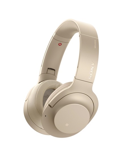 Sony h.ear on 2 Wireless NC Cuffie Con cavo e senza cavo A Padiglione Musica e Chiamate Bluetooth Oro