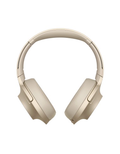 Sony h.ear on 2 Wireless NC Cuffie Con cavo e senza cavo A Padiglione Musica e Chiamate Bluetooth Oro