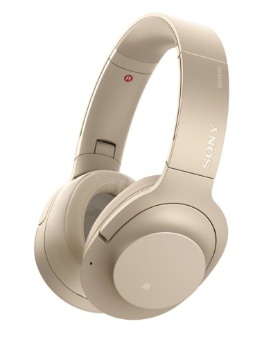 Sony h.ear on 2 Wireless NC Cuffie Con cavo e senza cavo A Padiglione Musica e Chiamate Bluetooth Oro