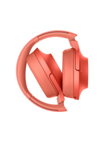 Sony h.ear on 2 Wireless NC Cuffie Con cavo e senza cavo A Padiglione Musica e Chiamate Bluetooth Rosso