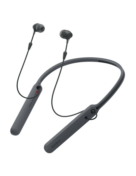 Sony WI-C400 Auricolare Wireless In-ear, Passanuca Musica e Chiamate Bluetooth Nero