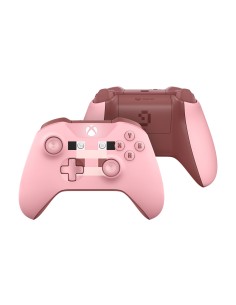 Microsoft XBOXONE WRL CNTRL MINECRAFT PI Rosa Bluetooth Gamepad Analogico Digitale PC, Tablet PC, Xbox One, Xbox One S