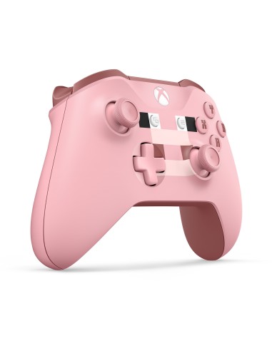 Microsoft XBOXONE WRL CNTRL MINECRAFT PI Rosa Bluetooth Gamepad Analogico Digitale PC, Tablet PC, Xbox One, Xbox One S