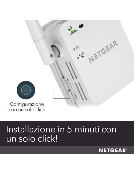 Netgear WN3000RP Ripetitori WiFi Mesh