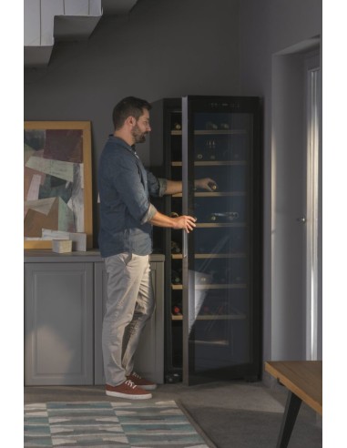 Haier Wine cellar WS171GA Cantinetta vino con compressore Libera installazione Nero 171 bottiglia bottiglie
