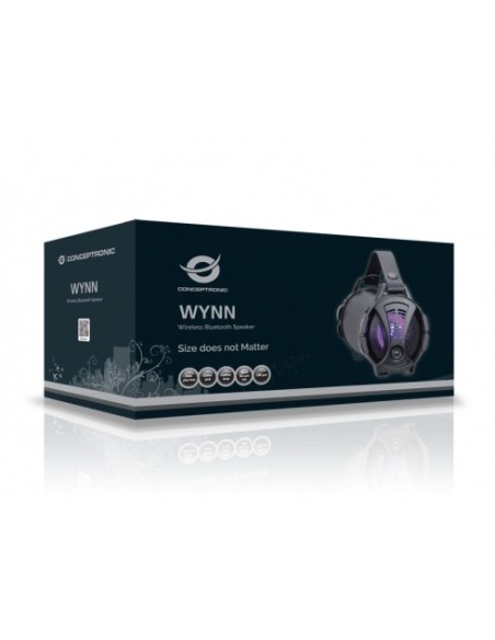 Conceptronic WYNN01B altoparlante portatile Sistema di altoparlanti portatile 2.1 Nero 10 W