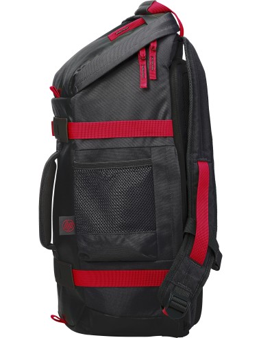 HP 15.6 in Odyssey Red Black Backpack