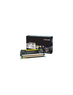 Lexmark X746A1YG cartuccia toner 1 pz Originale Giallo