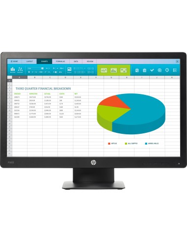 HP ProDisplay P203 50,8 cm (20") 1600 x 900 Pixel HD+ LED Nero