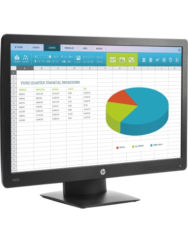 HP ProDisplay P203 50,8 cm (20") 1600 x 900 Pixel HD+ LED Nero