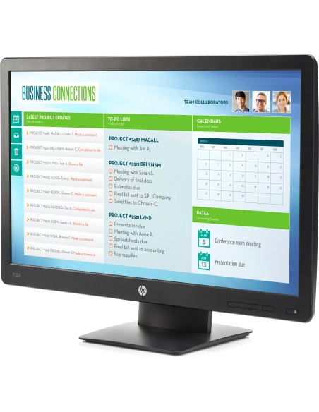 HP ProDisplay P223 54,6 cm (21.5") 1920 x 1080 Pixel Full HD LED Nero