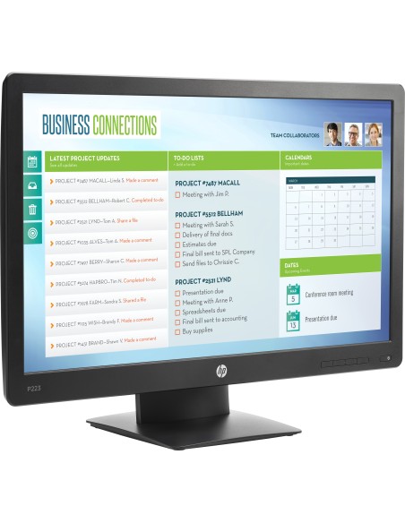 HP ProDisplay P223 54,6 cm (21.5") 1920 x 1080 Pixel Full HD LED Nero