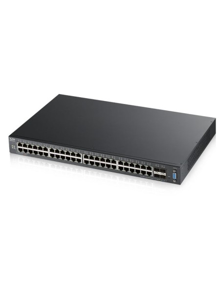 Zyxel XGS2210-52 Gestito L2 Gigabit Ethernet (10 100 1000) 1U Nero